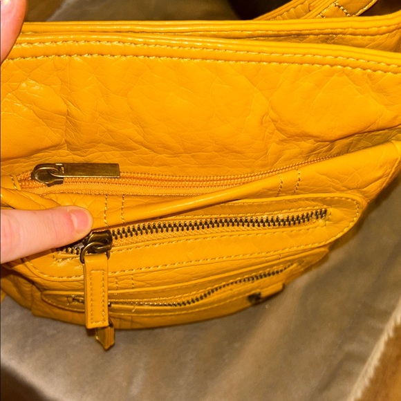 Ampére Mustard Yellow Crossbody Bag - Picture 5 of 13